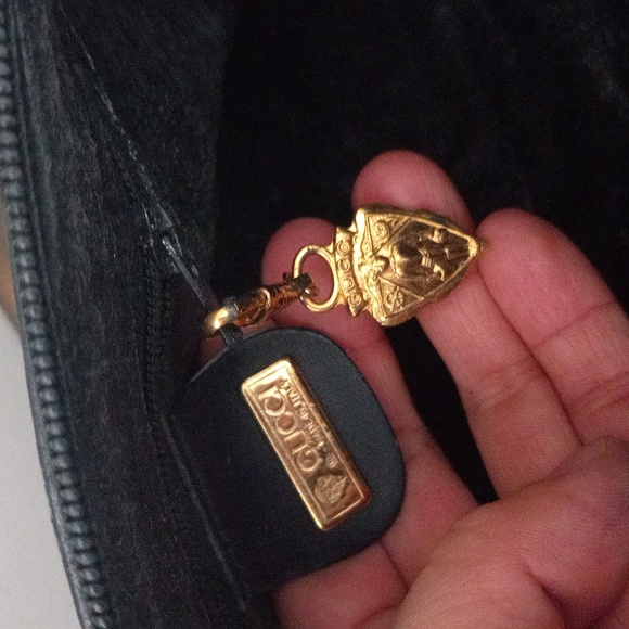 Authentic Vintage Gucci GG Monogram Micro Guccissima Boston Doctor Shoulder Bag - Picture 9 of 11